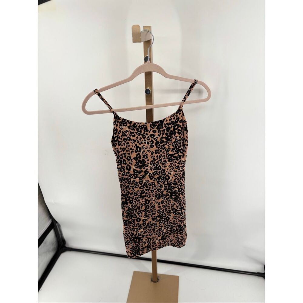 Aritzia Wilfred “Isabelle” Leopard Print Slip Dre… - image 8